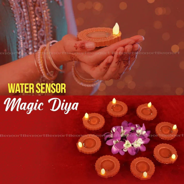 Water Sensor LED Diya 🪔